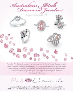 Australlian Pink Diamond Jewelers Ad