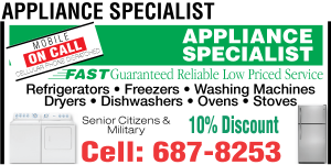 Appliance Specialist Ad